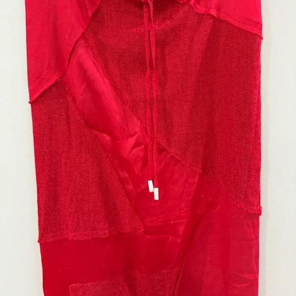 NWT Cult Gaia Skirt Via Midi in Lollipop Red